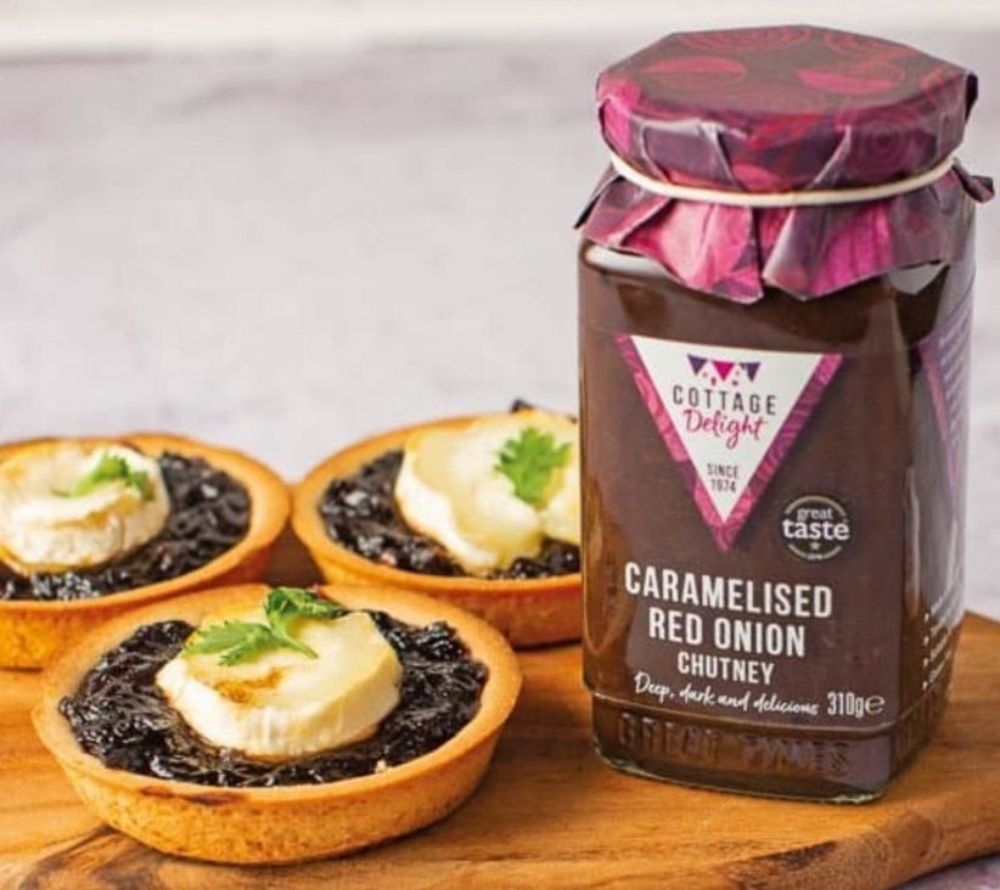 Caramelised Red Onion Chutney von Cottage Delight (310 g)