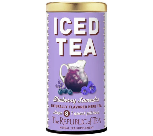 Blueberry Lavender Iced Tea  🧘♀️ Zen-Momente genießen  🫐 Lavendel & Blaubeer-Geschmack ☀️ Für sonnige Tage 🌿 Natürliche Inhaltsstoffe ✨ Jetzt probieren!