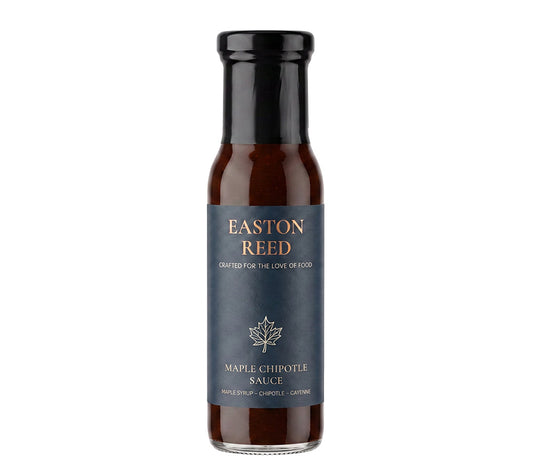 Maple Chipotle Sauce von Easton Reed kaufen – BBQ-Sauce mit kanadischem Ahornsirup und rauchiger Chipotle. Perfekt für Burger & Gemüse.