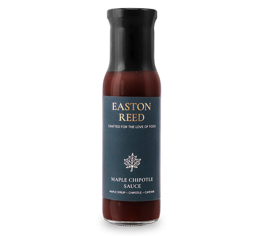 Maple Chipotle Sauce von Easton Reed kaufen – BBQ-Sauce mit kanadischem Ahornsirup und rauchiger Chipotle. Perfekt für Burger & Gemüse.