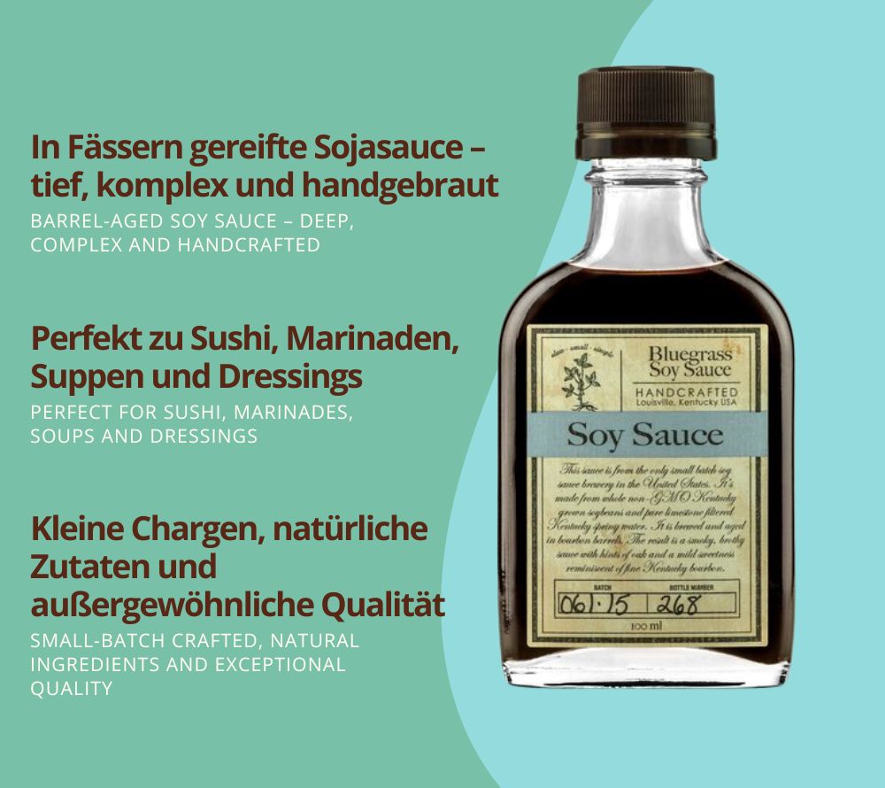 Bluegrass Soy Sauce von Bourbon Barrel Foods
