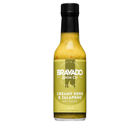 Creamy Herb & Jalapeno Hot Sauce von Bravado