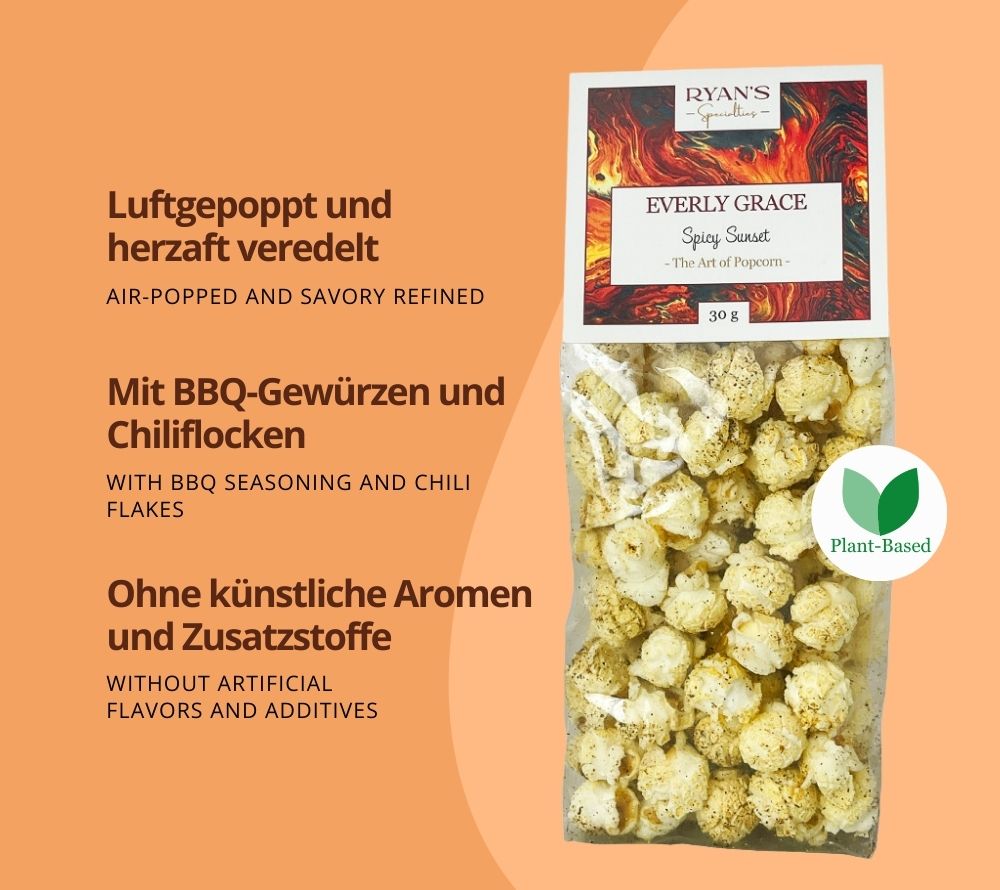 Everly Grace Popcorn Bag - Spicy Sunset 50 g