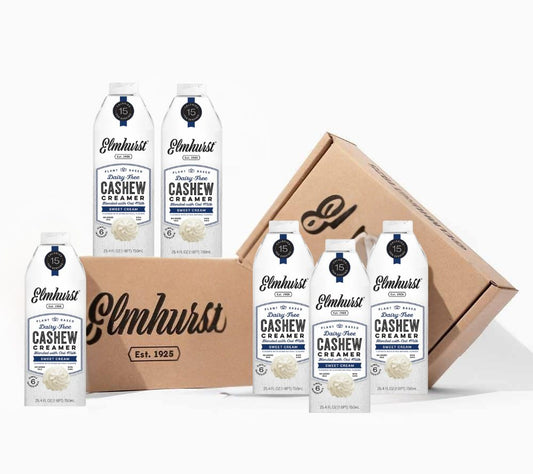 Pflanzlicher Cashew Creamer 🌿Nur 6 Zutaten – ohne Emulgatoren, Öle oder Zusätze 🌿 Eisgekühlt im Iced Coffee, Matcha oder Proteinshake 🌿 Jetzt bestellen!