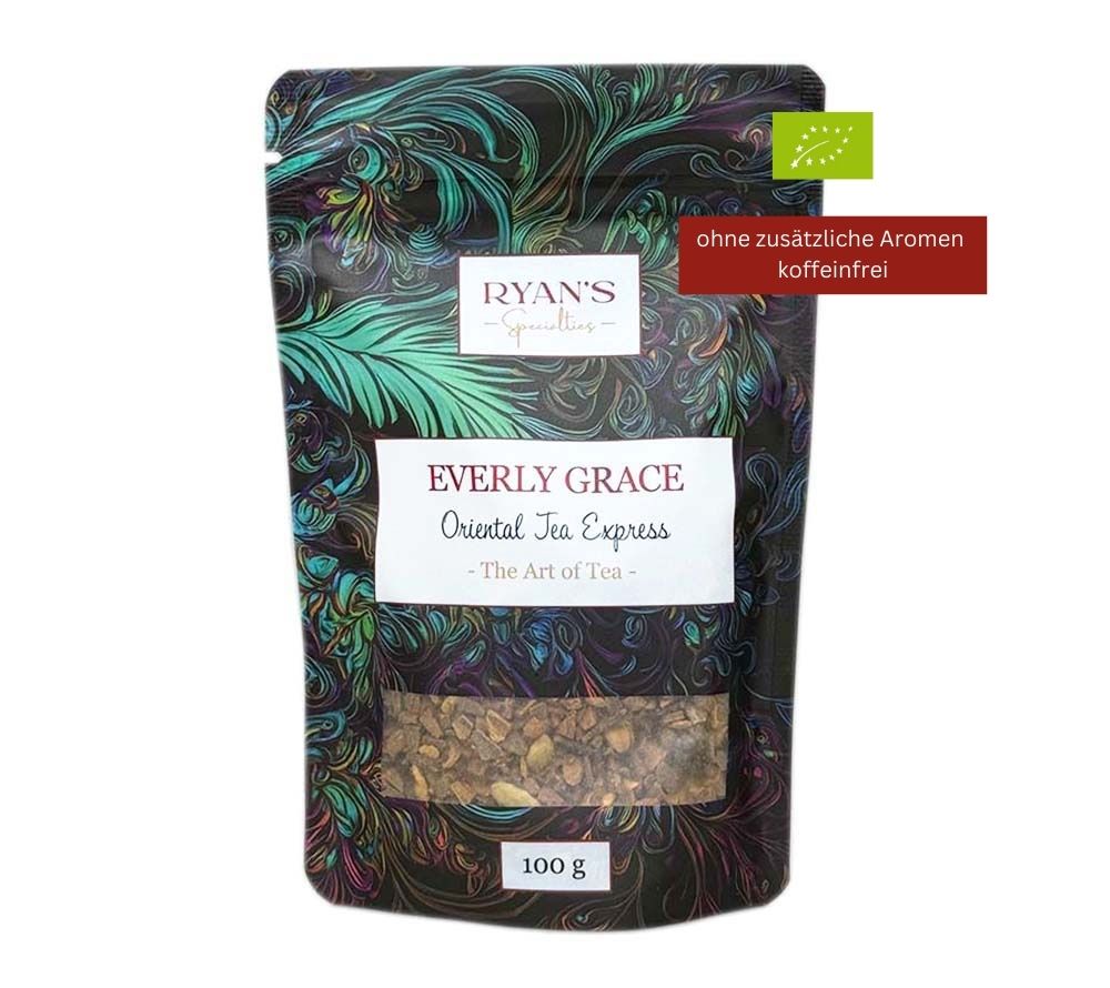 Oriental Tea Express von Everly Grace kaufen | Dein Ticket in die Welt des legendären Chai 🚂 Inspiriert vom Glamour des legendären Orient Express | 100% Bio