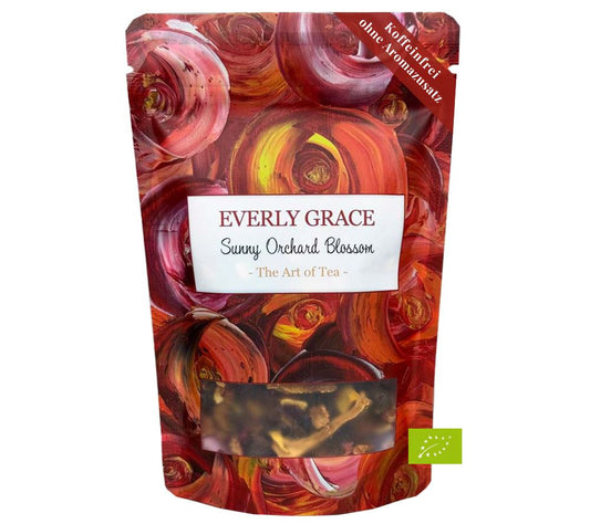 Sunny Orchard Blossom von Everly Grace kaufen | Dein Früchte-Glow in Bio! 🌸 Absoluter Game Changer unter den Früchtetees! 🌸 intensiv, natürlicher Geschmack