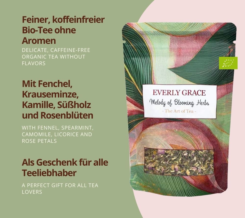 Melody of Blooming Herbs von Everly Grace kaufen | Dein Balance-Boost von Everly Grace 🌿 Deinen Daily Moment of Zen 🌿 Bio-Verdauungstee
