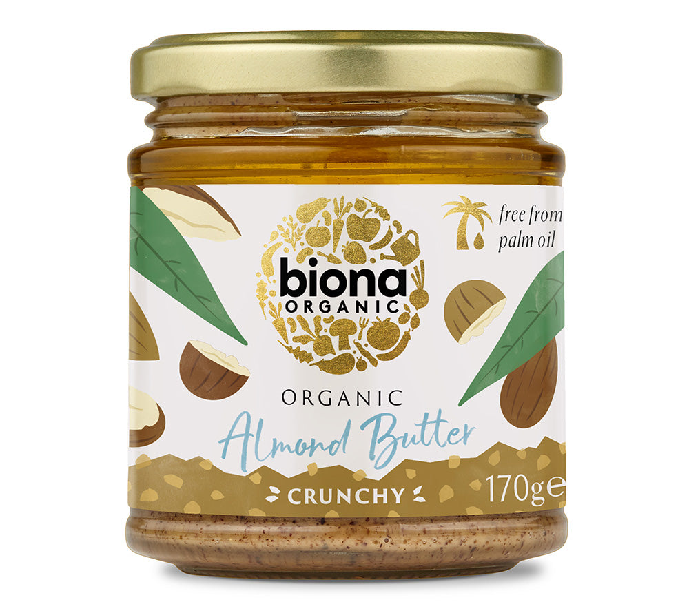 Mandelcreme - Mandelmus - Stückig in Bio-Qualität von Biona