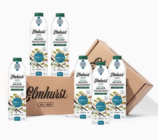 Pistachio Unsweetened Vanilla Milk von Elmhurst