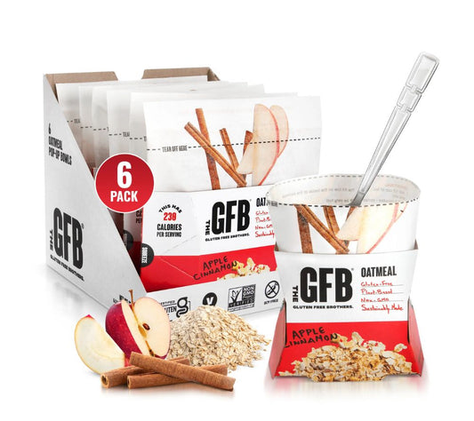 Apple Cinnamon Oatmeal – veganes Frühstück mit Apfel & Zimt. Glutenfrei, proteinreich & natürlich lecker. Jetzt online bestellen bei Madevegan.