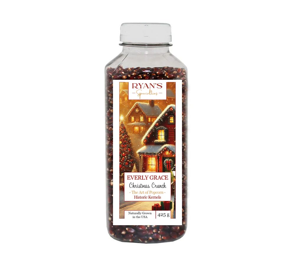 Knuspriger Gourmet-Popcornmais für festliche Kreationen. Everly Grace Christmas Crunch bei Madevegan online kaufen & köstliche Popcornmomente genießen!