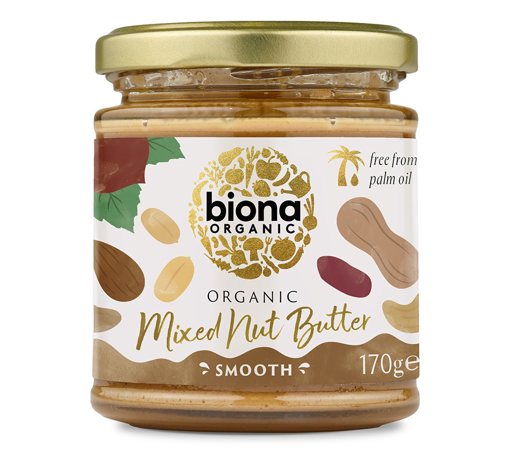 Mixed Nussbutter in Bioqualität von Biona