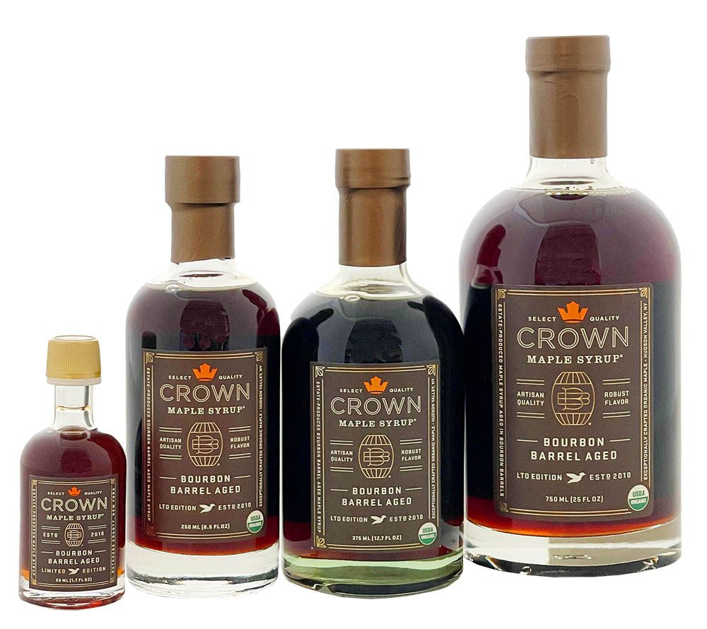 Bourbon Barrel Aged Ahornsirup von Crown Maple