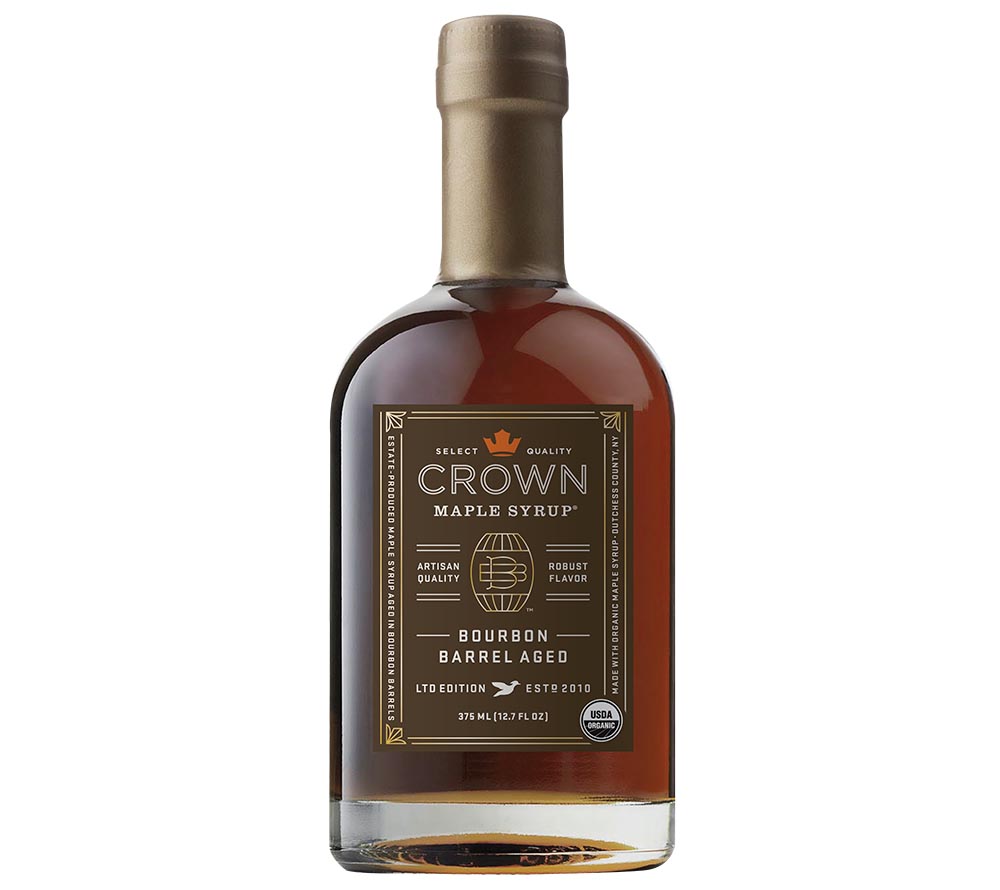 Bourbon Barrel Aged Ahornsirup von Crown Maple