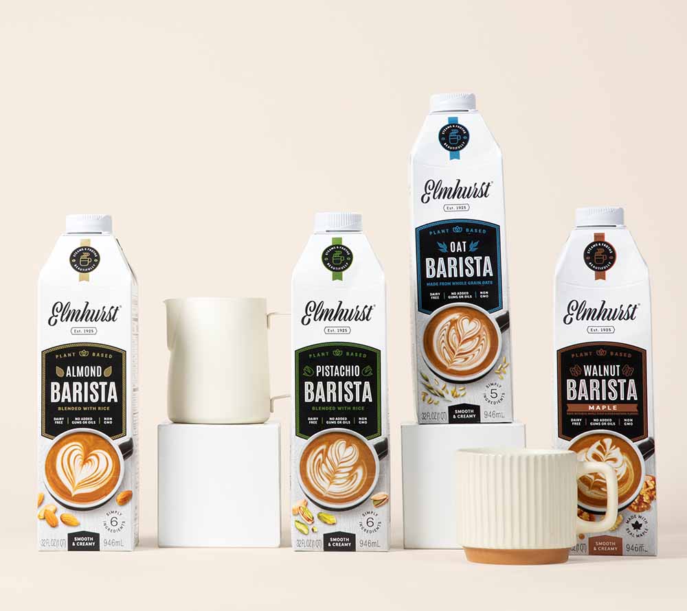 Barista Pistachio von Elmhurst | 100 % pflanzlich, vegan & laktosefrei | frei von Zusatzstoffen | EU-weiter Versand
