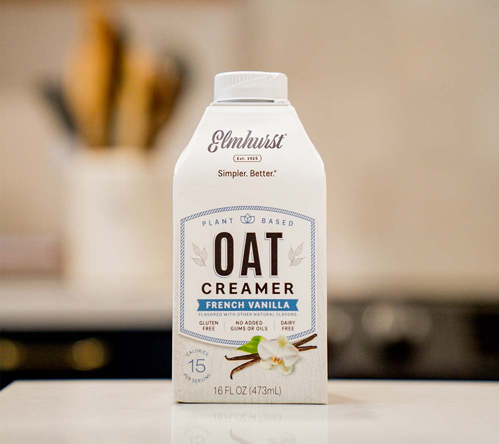 French Vanilla Oat Creamer von Elmhurst | Verwöhne Dich mit cremiger Vanille-Note in Kaffee, Tee & mehr | 100% pflanzlich, natürlich & nachhaltig ☕