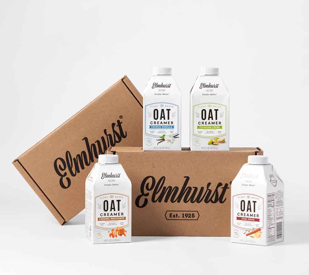 French Vanilla Oat Creamer von Elmhurst | Verwöhne Dich mit cremiger Vanille-Note in Kaffee, Tee & mehr | 100% pflanzlich, natürlich & nachhaltig ☕