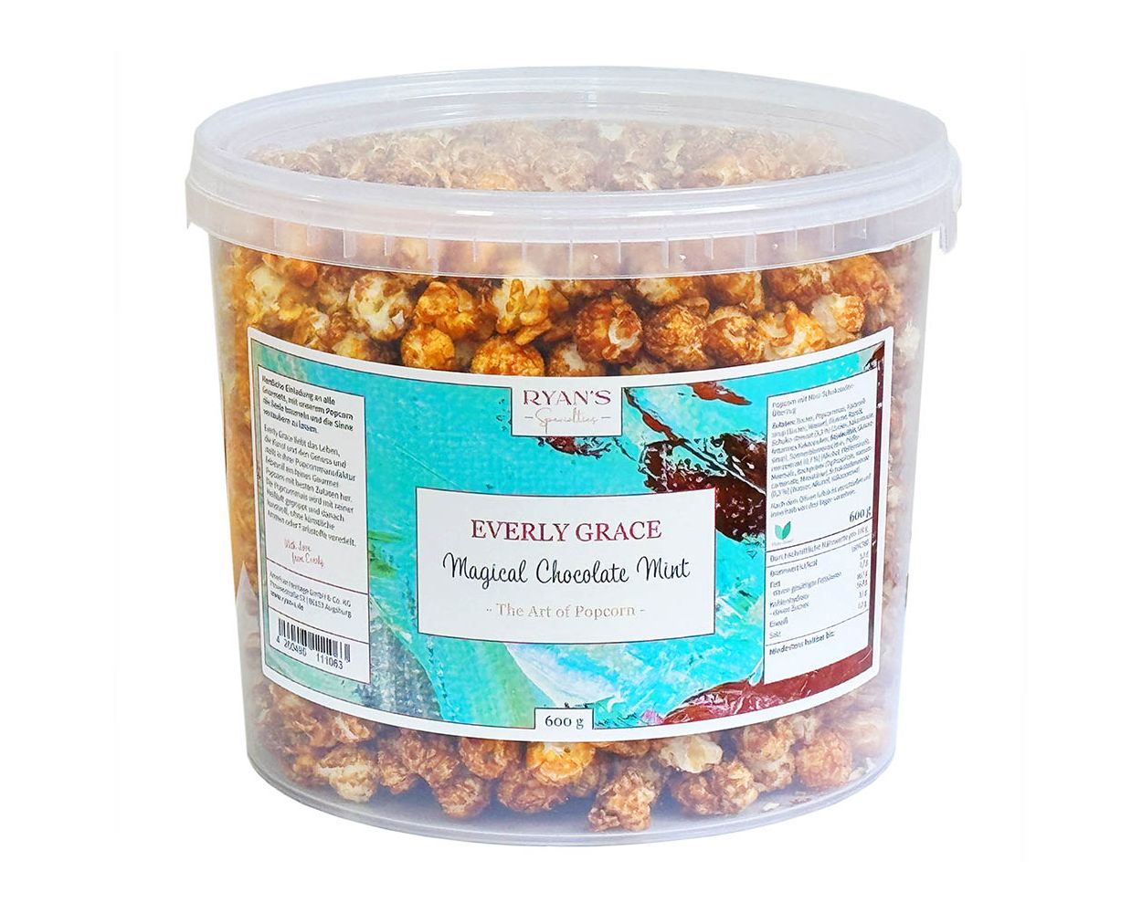 Everly Grace Popcorn Cup - Magical Chocolate Mint 600 g