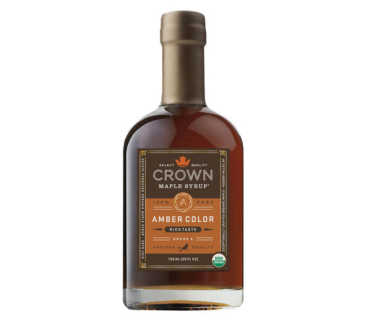 Amber Color Ahornsirup von Crown Maple, 750 ml
