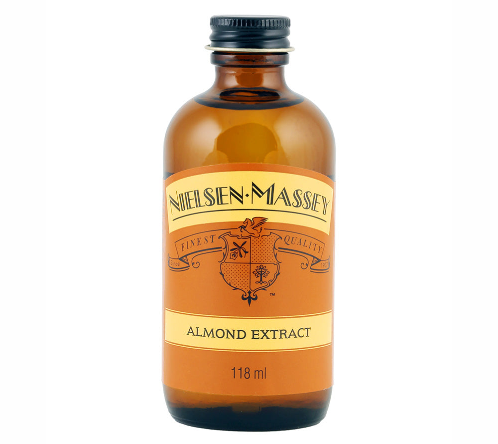 Mandel-Extrakt von Nielsen-Massey (118 ml-Glasflasche)