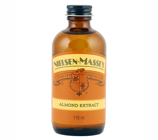 Mandel-Extrakt von Nielsen-Massey (118 ml-Glasflasche)