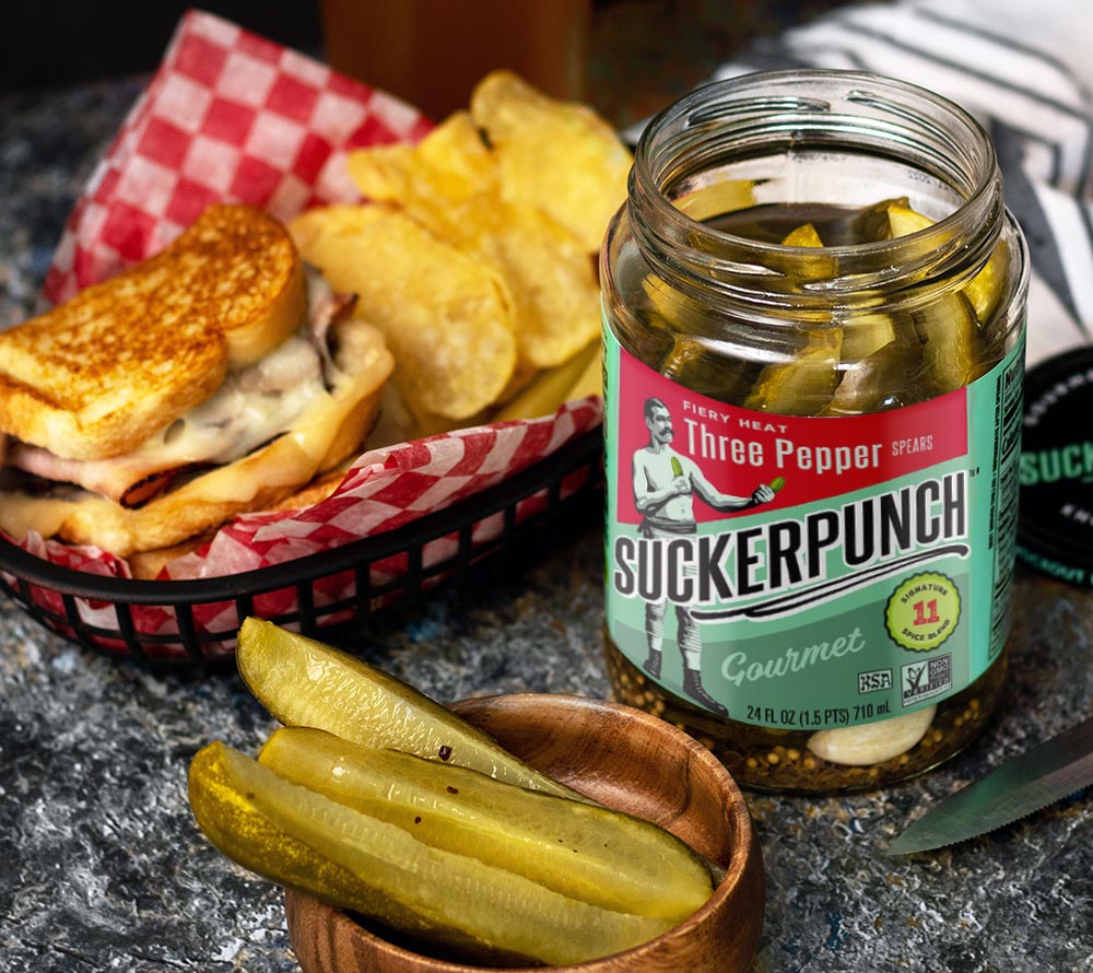 Pickles - Three Pepper Spears Jar von SuckerPunch