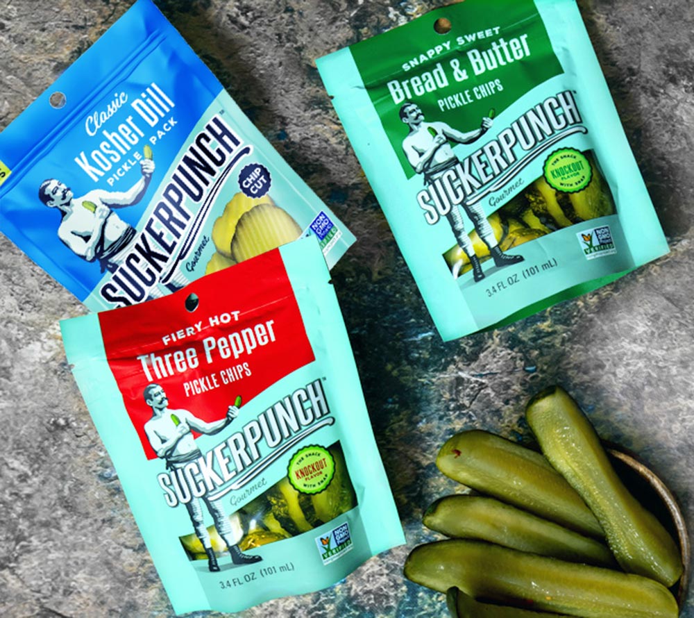 Pickles - Classic Kosher Dill Chips Snack Pack von SuckerPunch