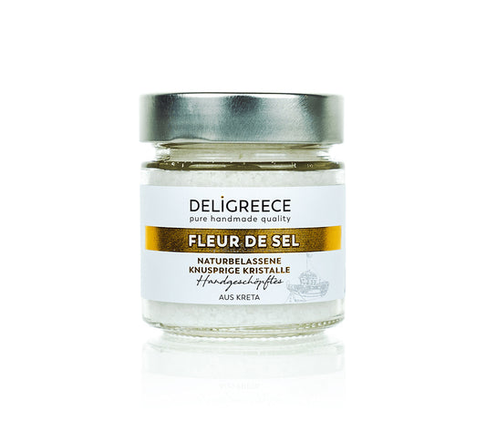 Fleur de Sel - natürliches Salz von Deligreece
