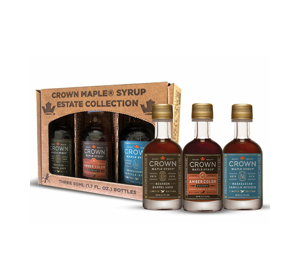Crown Maple Infused Ahornsirup Probierset