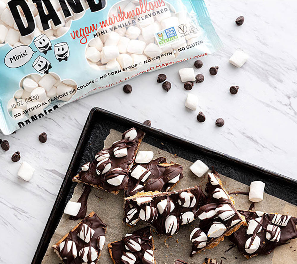 Vegane Marshmallows Mini von Dandies mit Vanillegeschmack