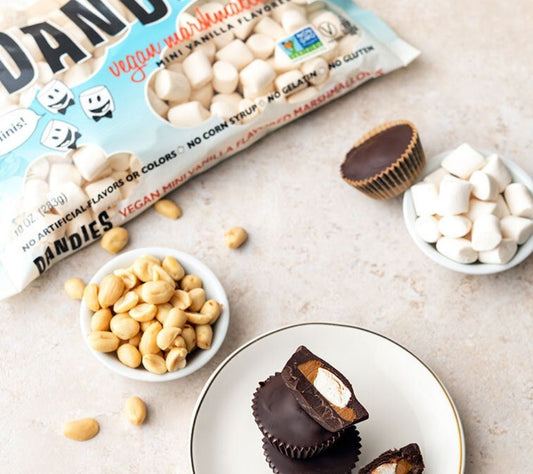 Vegane Marshmallows Mini von Dandies mit Vanillegeschmack
