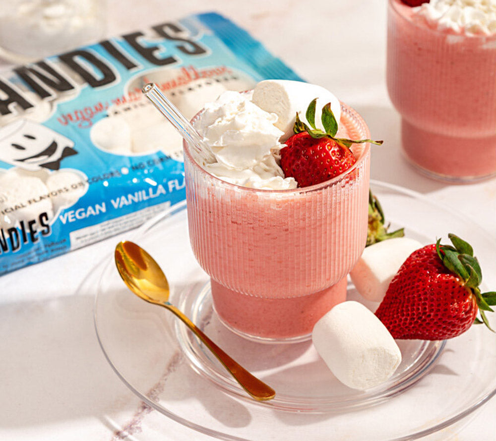 Vegane Marshmallows Dandies mit Vanillegeschmack