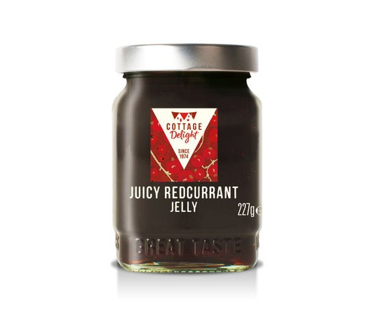 Juicy Redcurrant Jelly von Cottage Delight (227 g)