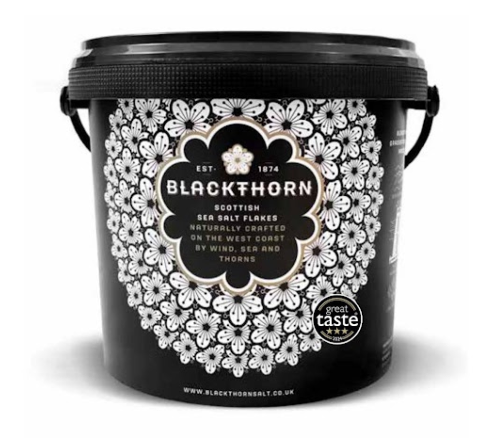 Blackthorn Scottish Sea Salt Flakes | Handgeschöpft & nachhaltig | Für Feinschmecker & Gourmets | Award-Winning Meersalz aus Schottland | Jetzt entdecken!