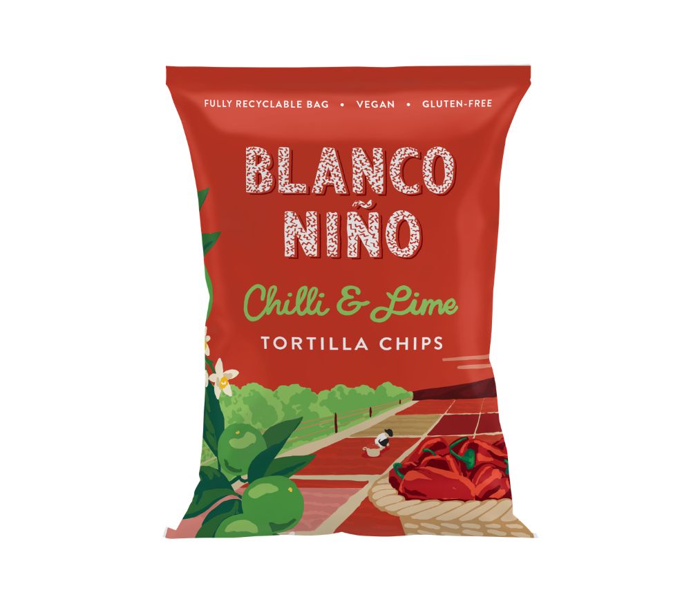 Tortilla Chips-Chilli & Lime von Blanco Nino