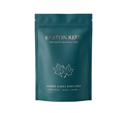 Amber Maple Gourmet Popcorn kaufen – knuspriges Popcorn mit Ahornzucker, Karamell & Meersalz. Handveredelt, ohne künstliche Zusätze - jetzt kaufen