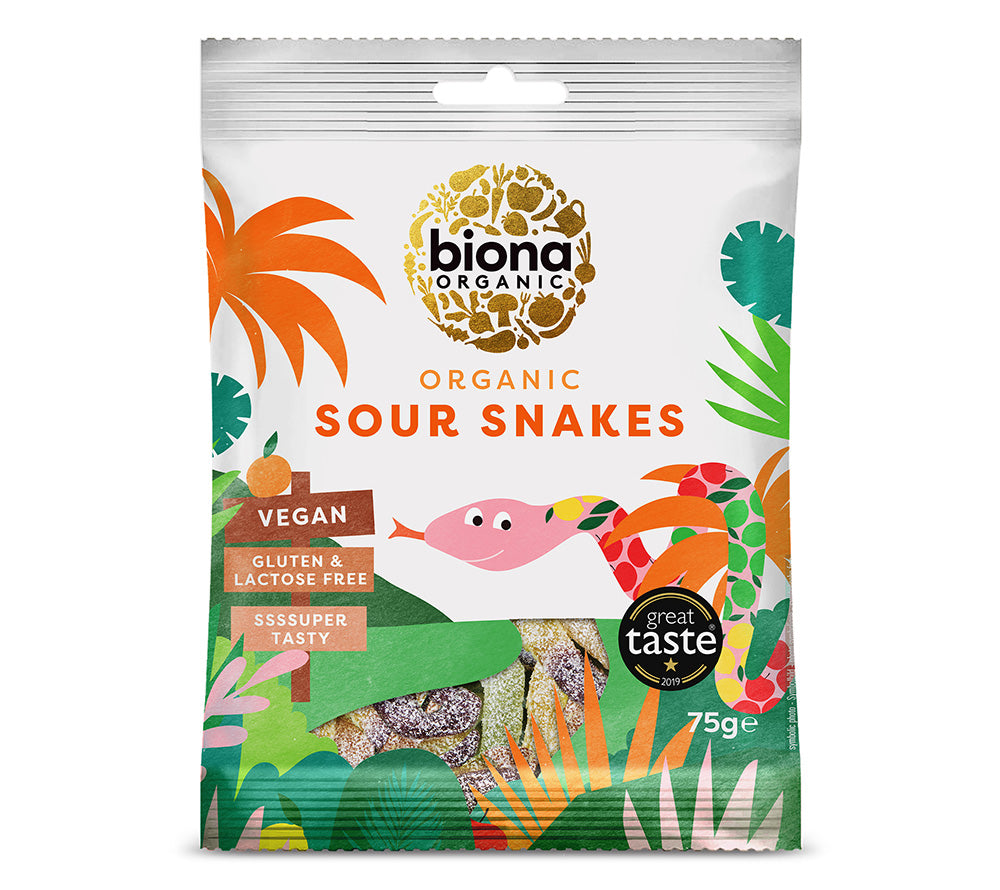 Sour Snakes in Bio-Qualität von Biona