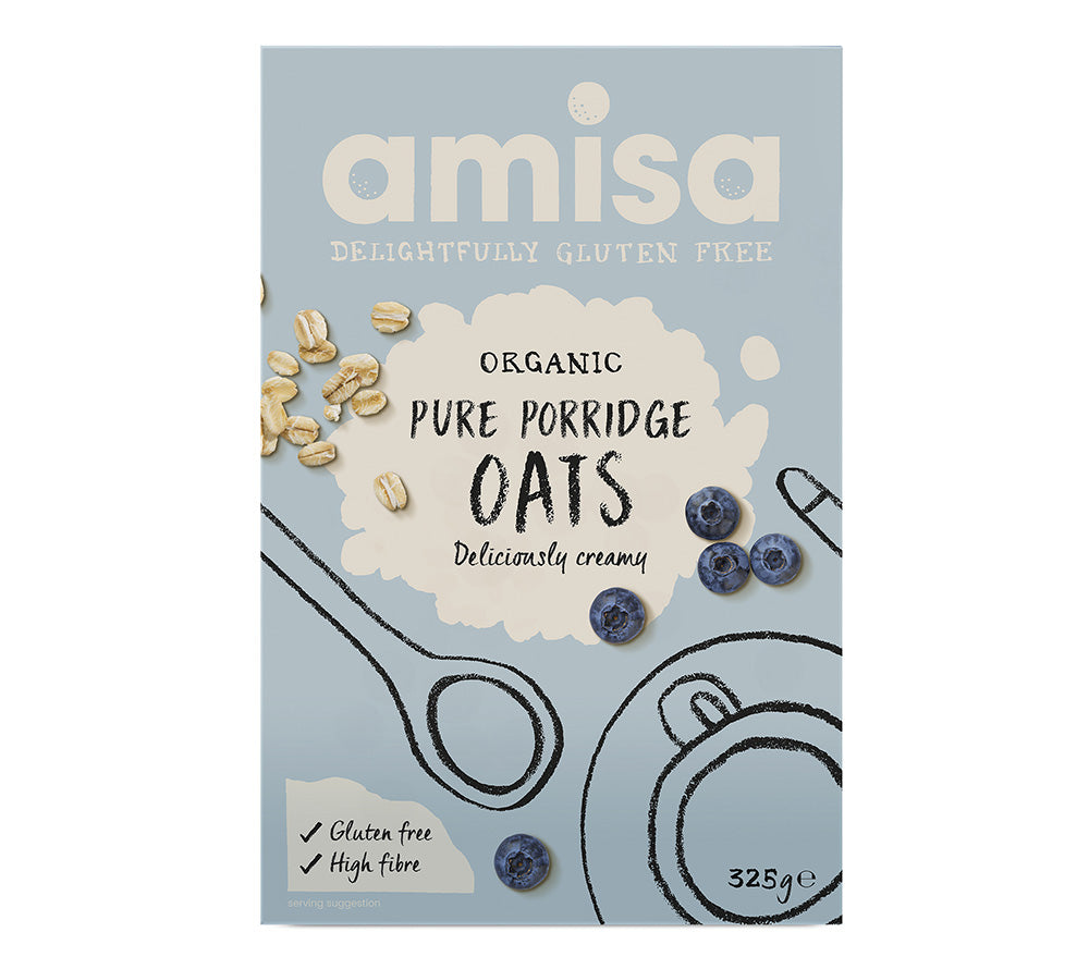 Pure Porridge Oats in Bio-Qualität von Amisa