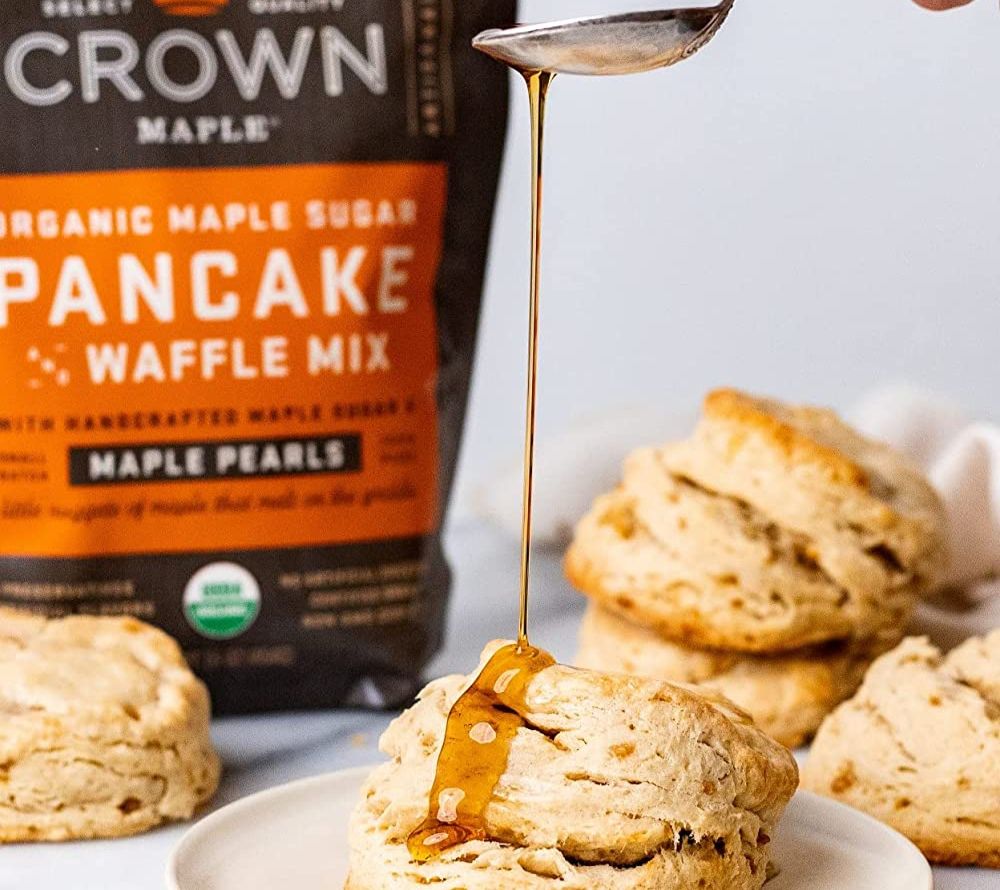 Organic Maple Sugar Pancake Mix from Crown Maple