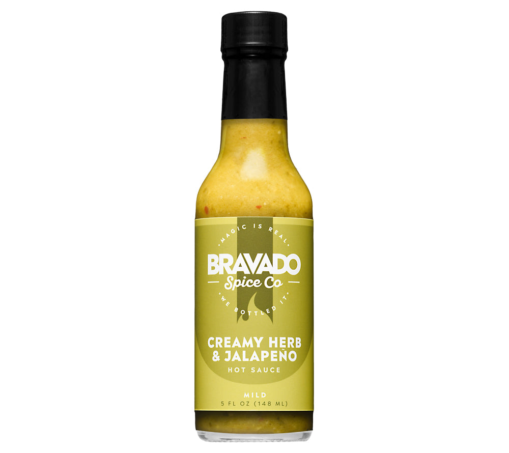 Creamy Herb &amp; Jalapeno Hot Sauce from Bravado