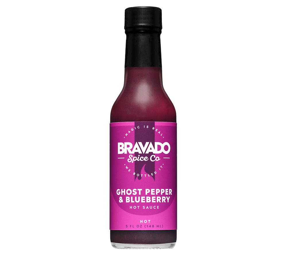 Ghost Pepper &amp; Blueberry Hot Sauce from Bravado
