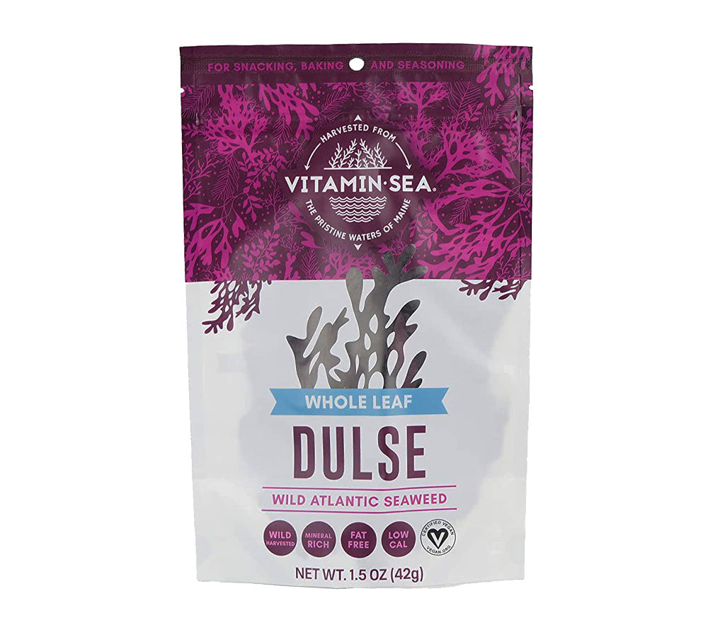 Dulse Whole Leaf Wild Atlantic Seaweed - Seetang von Vitamin Sea aus Maine