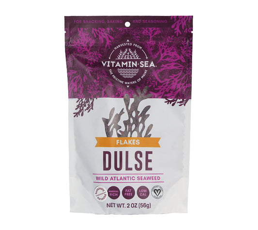 Dulse Flakes Wild Atlantic Sea Weed - seaweed from Vitamin Sea from Maine