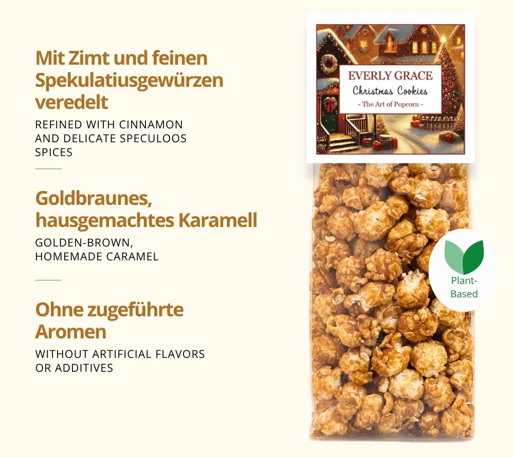 Everly Grace Christmas Cookies mit süßem Karamell & würzigen Spekulatius-Aromen