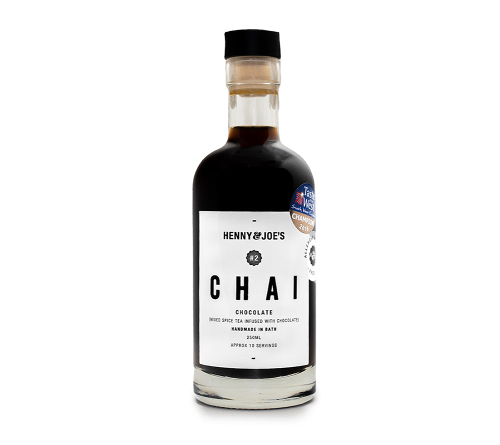Tea Concentrate - Chocolate Chai Infusion from Henny &amp; Joe's (250ml)