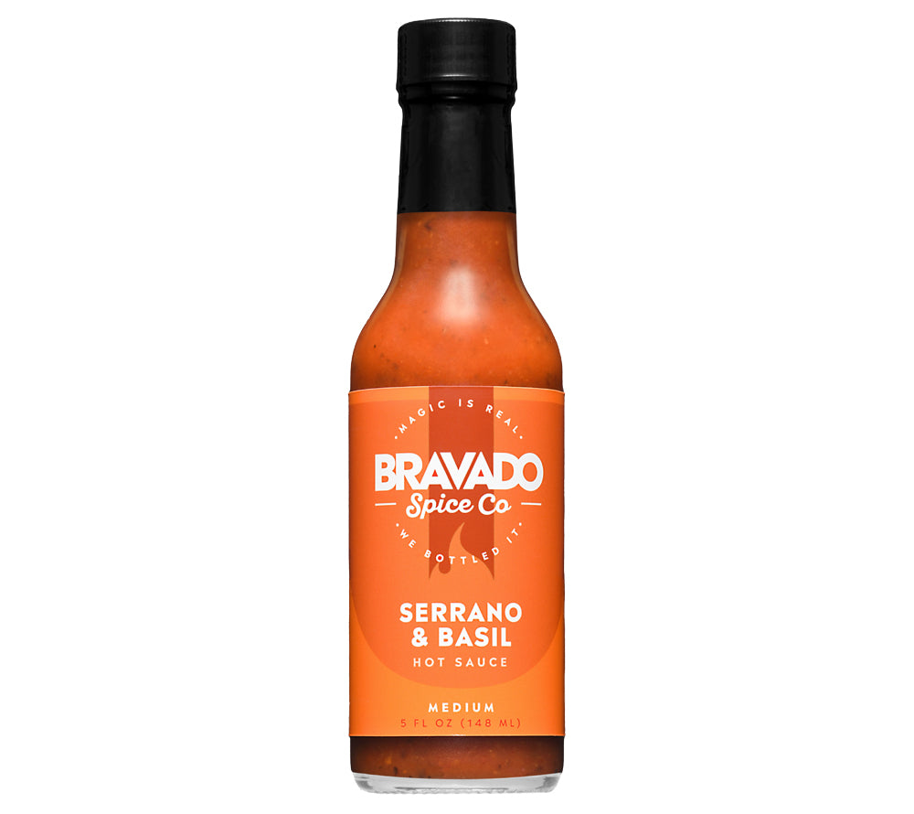 Serrano &amp; Basil Hot Sauce from Bravado Spice