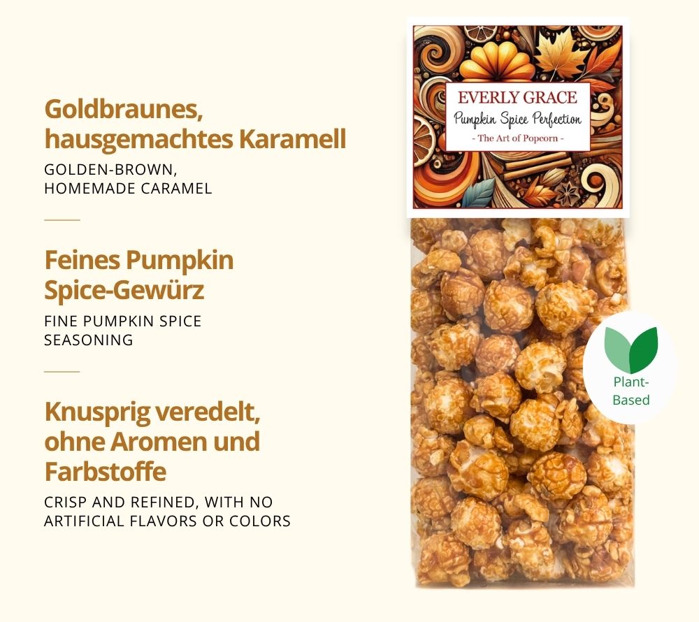 Popcorn Pumpkin Spice Perfection mit süß-würziger Geschmack