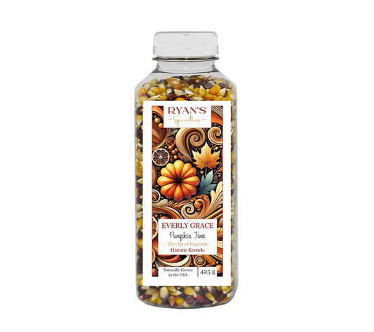 Everly Grace Pumpkin Time Popcornkörner online bei Madevegan kaufen – feiner Gourmet-Popcornmais für herbstliche Popcornkreationen & knusprigen Genuss!