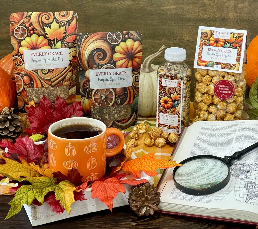 Everly Grace Pumpkin Time Popcornkörner online bei Madevegan kaufen – feiner Gourmet-Popcornmais für herbstliche Popcornkreationen & knusprigen Genuss!