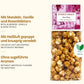 Feines Gourmet-Popcorn Love Story von Everly Grace mit Rosenblättern und Mandel-Karamellüberzug
